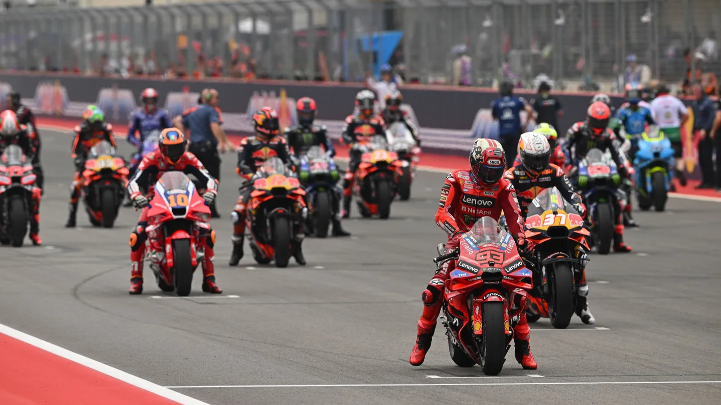 Startovní rošt MotoGP