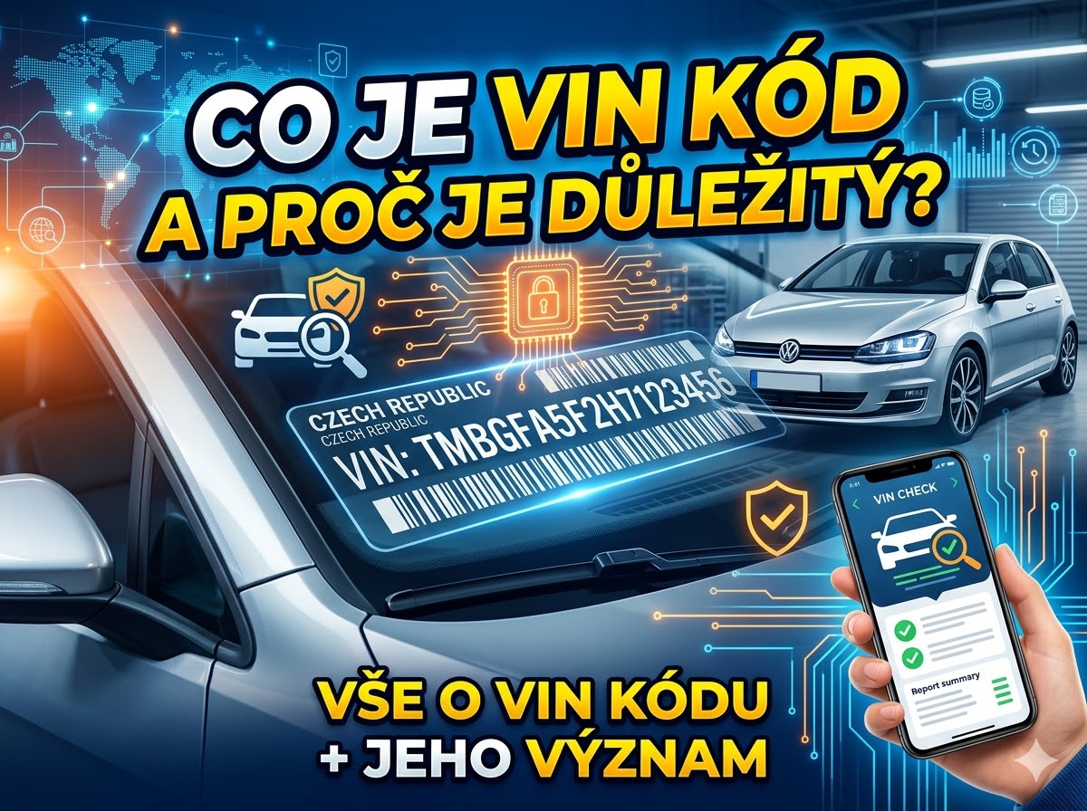Co je VIN kód a proč je důležitý